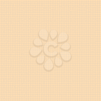 Vector beige background with a distorted square