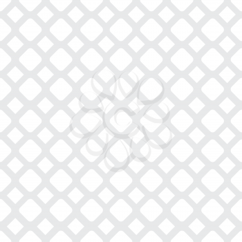 Illustration of seamless pattern of white square shapes on a gray background