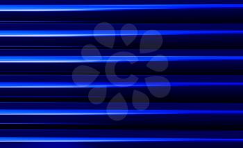 Horizontal vivid vibrant blue business presentation abstract blinds background backdrop