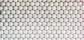 Horizontal  vivid white ball spheres business medicine abstraction background backdrop