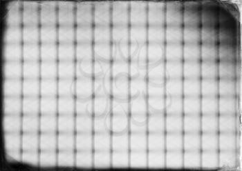 Horizontal black and white film scan plate illustration background
