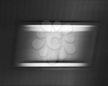 Horizontal black and white motion window background hd