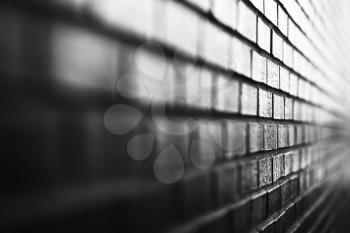 Black and white diagonal brick wall background hd