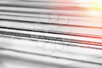 Minimal abstraction ropes with light leak backdrop hd