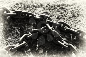 black and white vintage chain background hd