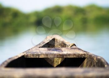 Boat's head upclose