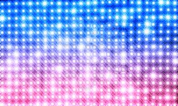 Horizontal blue and pink star shaped lamps texture background hd
