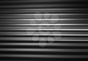 Horizontal black and white smooth lines background
