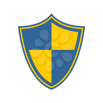 Safety symbol. security logo. Protection sign. Shield emblem
