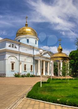 Izmail, Ukraine 06.07.2020. Holy Pokrovsky Cathedral in Izmail, Ukraine, on a sunny summer day