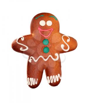 Ginger bread  isolated on white background