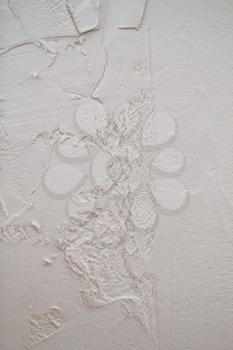 White plaster  texture for background