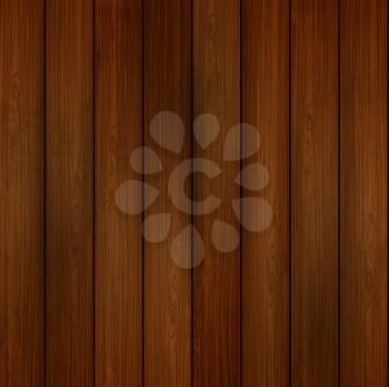 WoVector illustration wooden background