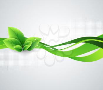 Vector illustration abstract nature background