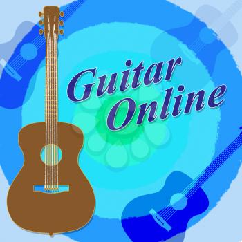 Guitar Online Meaning Internet Music And Websites