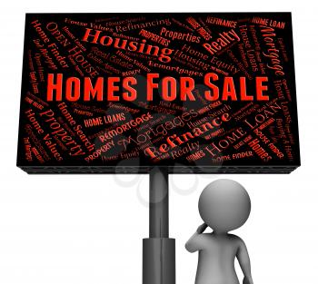 For Sale Meaning Property Residence And Homes