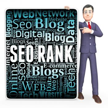 Seo Rank Meaning Search Engine And Optimized