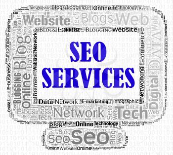 Seo Services Indicating Web Site And Assist