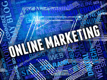 Online Marketing Representing Search Engine And Searching