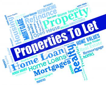 Properties To Let Representing For Rent And Property