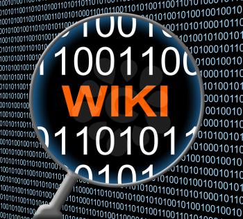 Wiki Online Meaning Web Site And Computing