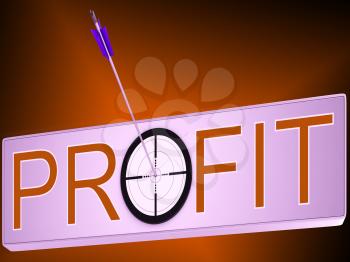 Profit Showing Financial Investment Success And Growth