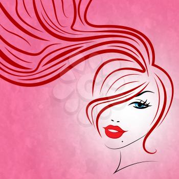 Pink Hair Meaning Facial Care And Elegance