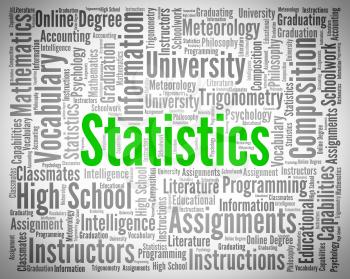 Statistics Work Meaning Chart Charts And Report