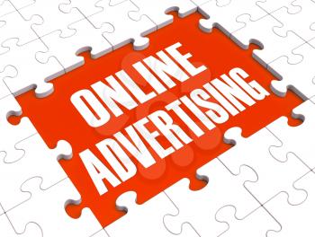 Online Marketing Showing Websites' Advertisements And Promotions