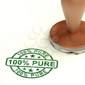 100% Pure Stamp Shows Natural Genuine Product