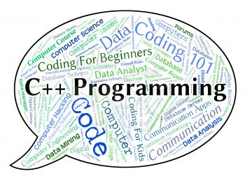 C++ Programming Showing Software Development And System