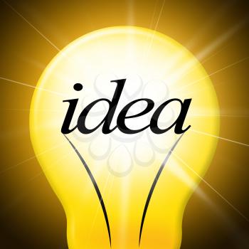 Ideas Idea Meaning Light Bulb And Lightbulb