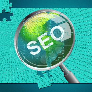 Seo Magnifier Meaning Research Search And Searches