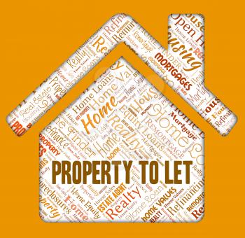 Property To Let Meaning Real Estate And Renting