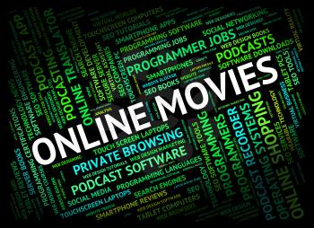 Online Movies Meaning World Wide Web And Website