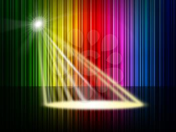 Spectrum Spotlight Meaning Color Swatch And Multicolor