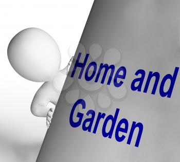 Home And Garden Sign Meaning Indoors And Outdoors Design