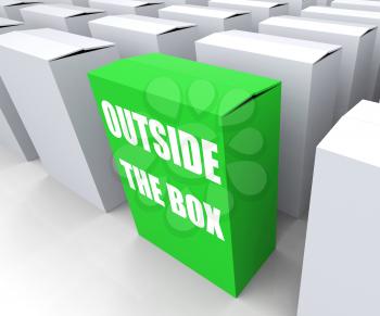Outside the Box Meaning to Think Creatively and Conceptualize