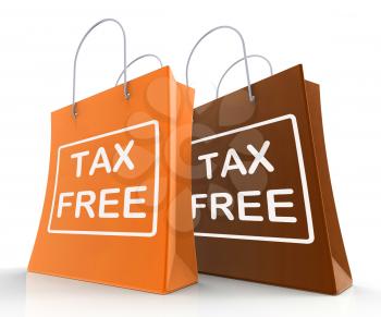 Tax Free Bags Showing  Duty Exempt Discounts