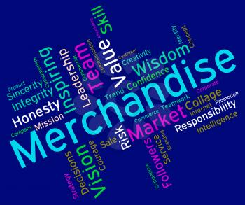 Merchantise Words Meaning Sold Goods And Sale 
