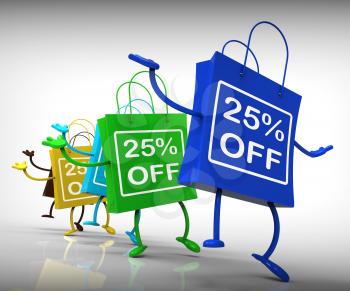 Twenty-five Percent Off Bags Show 25 Discounts