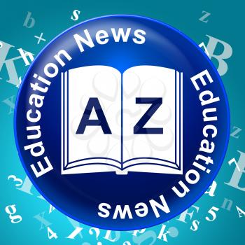 Education News Meaning Social Media And Newspaper