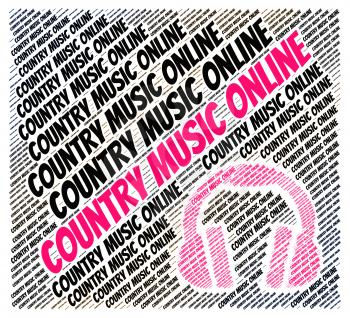 Country Music Online Representing World Wide Web And World Wide Web