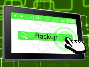Online Backup Meaning World Wide Web And Data Archiving