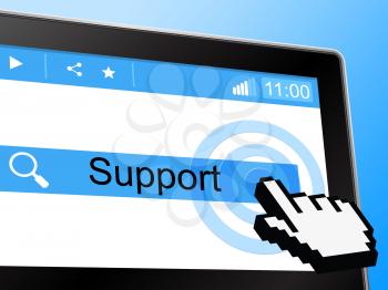 Online Support Indicating World Wide Web And Assist Searching