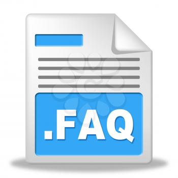 Faq File Meaning Frequently Asked Questions And Folders