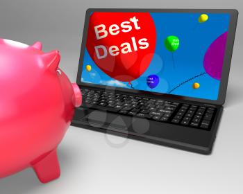 Best Deal On Laptop Showing Great Deal Or Commercial Agreement