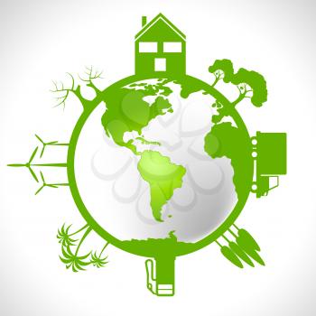 Eco Global Meaning Earth Friendly And Environmentally