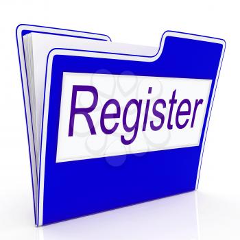 File Register Meaning Sign Up And Online
