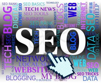 Seo Word Meaning Search Engine And Optimization